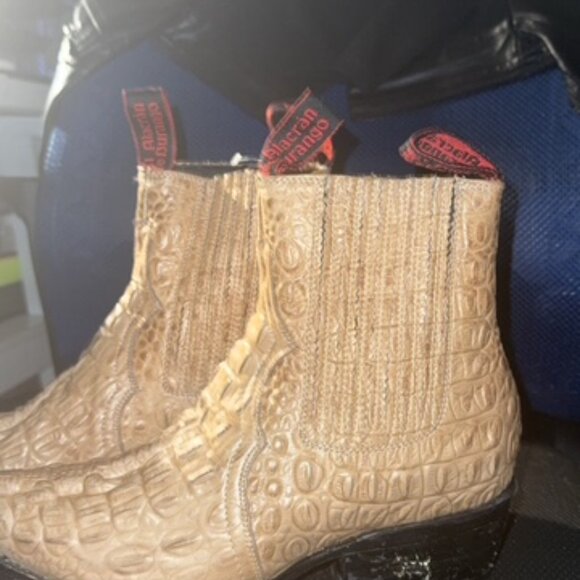 ? El Alacrán de Durango Men’s Crocodile Design Boots main image 4